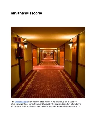 nirvanamussoorie