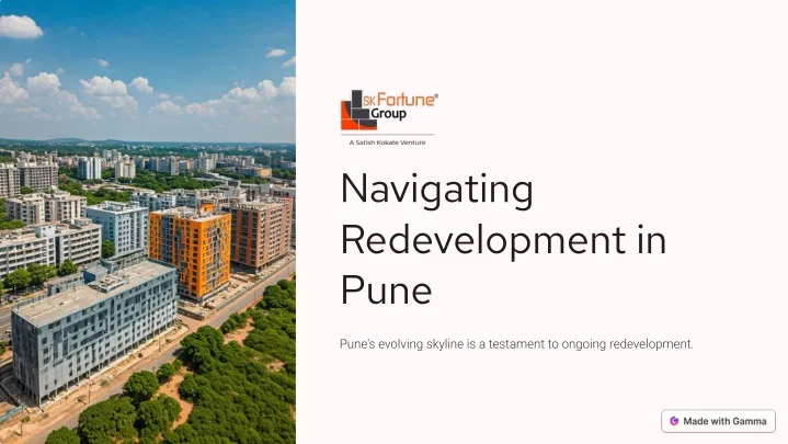 navigating redevelopment in pune