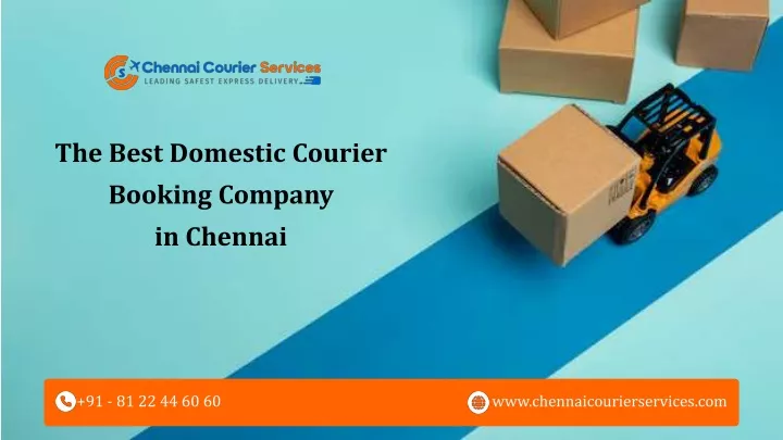 the best domestic courier booking company