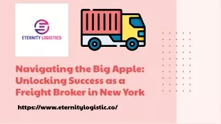 Best Freight Broker Company in New York