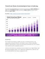Virtual Events Market_ Revolutionizing the Future of Gatherings - slide 1