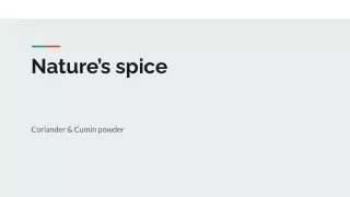 nature s spice