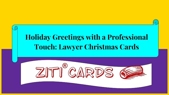 holiday greetings with a professional touch