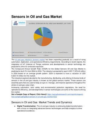 _Global Sensors in Oil and Gas Market Pdf