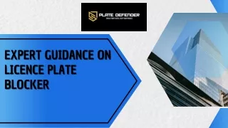 expert guidance on expert guidance on licence