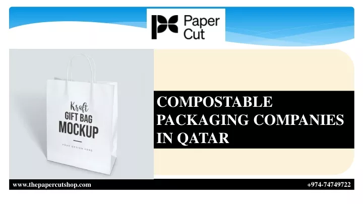 compostable packaging companies in qatar