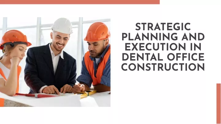 strategic planning and execution in dental office