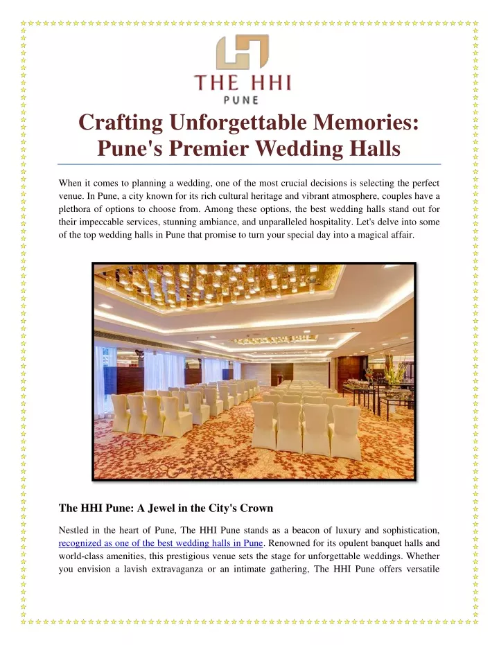 crafting unforgettable memories pune s premier