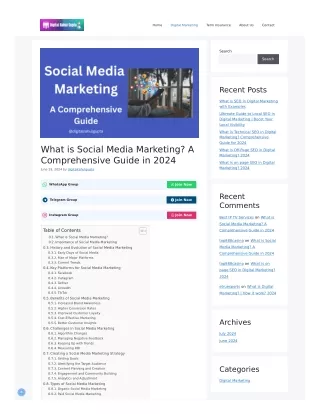 What is Social Media Marketing A Comprehensive Guide