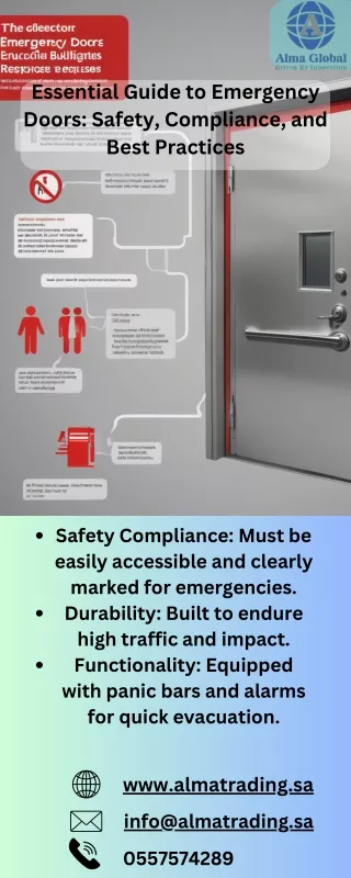 Essential Guide to Emergency Doors Safety, Compliance, and Best Practices