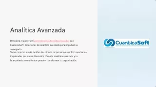anal tica avanzada