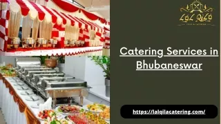 Catering service in Bhubaneswar