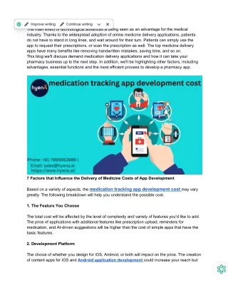 How much does it cost to develop a medicine delivery app_ - Google Docs