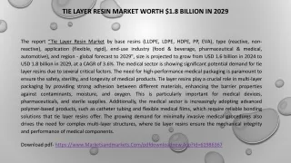 Tie Layer Resin Market worth $1