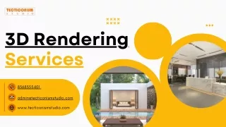 3D Rendering Services