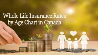 Whole Life Insurance Rates by Age Chart in Canada