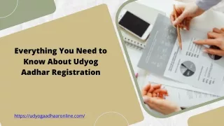 everything you need to know about udyog aadhar
