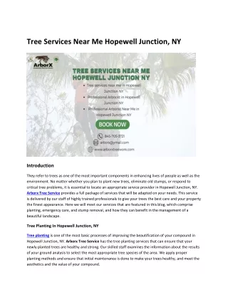 tree services near me hopewell junction ny
