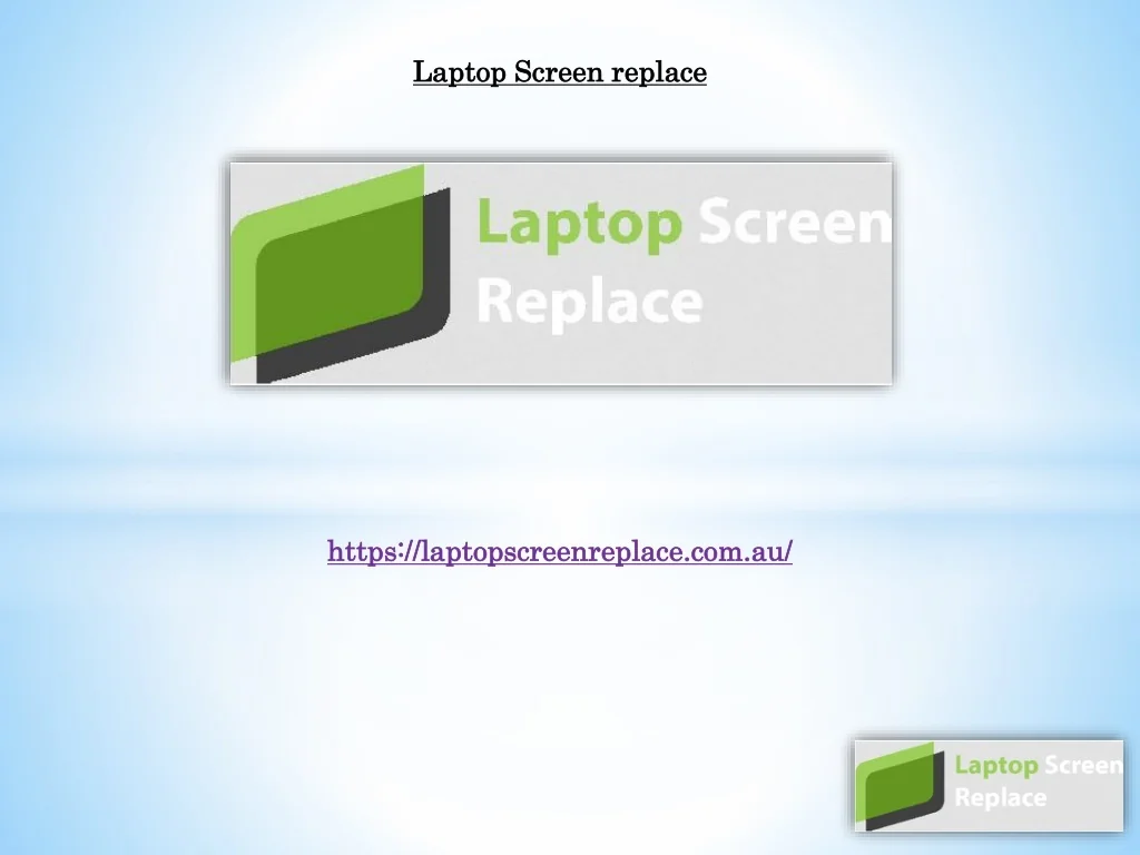 PPT - HP Laptop Screen Replacement PowerPoint Presentation, free ...