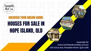 Houses For Sale Hope Island Qld