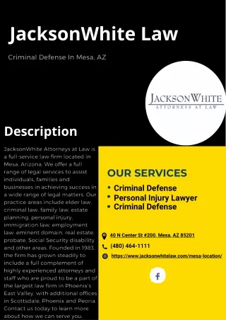 jacksonwhite law
