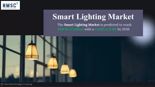 smart lighting market the smart lighting market