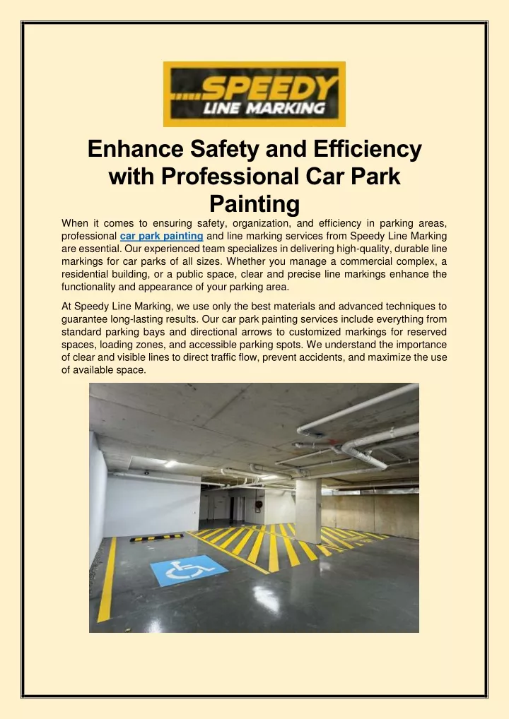 enhance safety and efficiency with professional