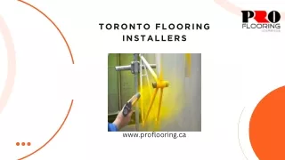 The Toronto Flooring Installers