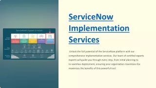 ServiceNow Implementation Services