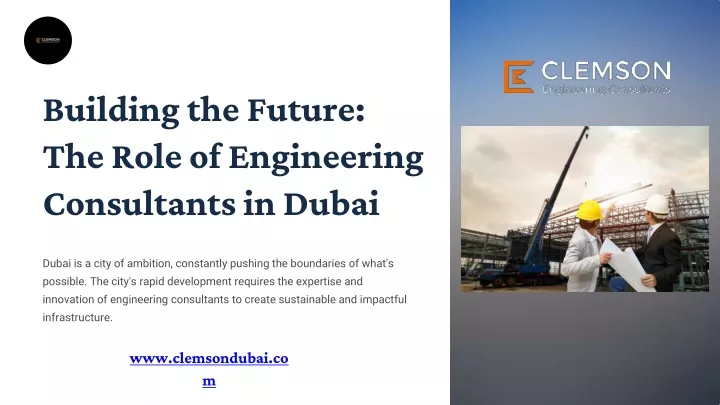 building the future the role of engineering