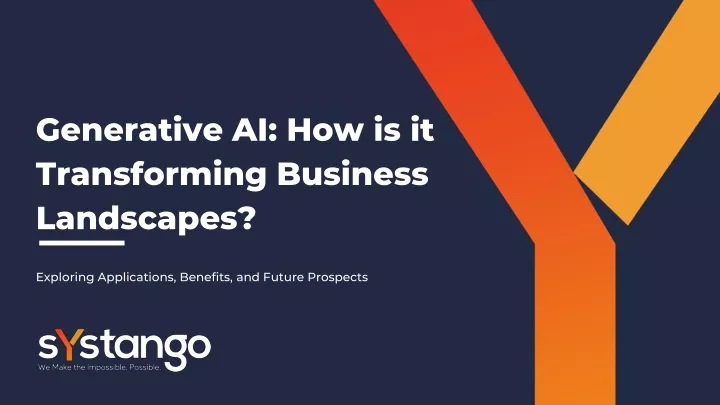 generative ai how is it transforming business