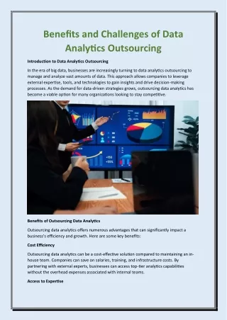 benefits and challenges of data analytics