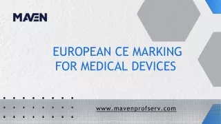 CE Marking for Medical Devices: Europe’s Pathway