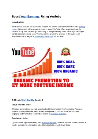 Boost Your Earnings: Using YouTube to Promote Udemy Courses