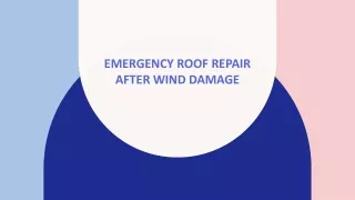 Emergency Roof Repair After Wind Damage