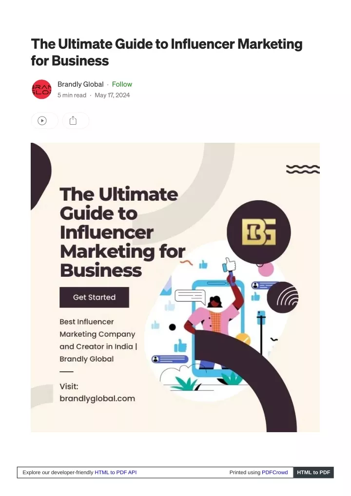 the ultimate guide to influencer marketing