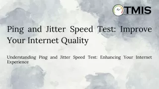 Ping and Jitter Speed Test_ Improve Your Internet Quality