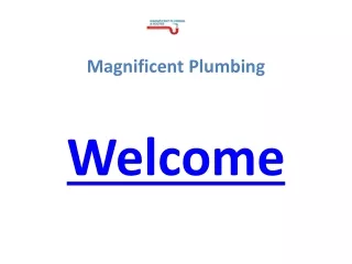 Magnificent Plumbing Presentation