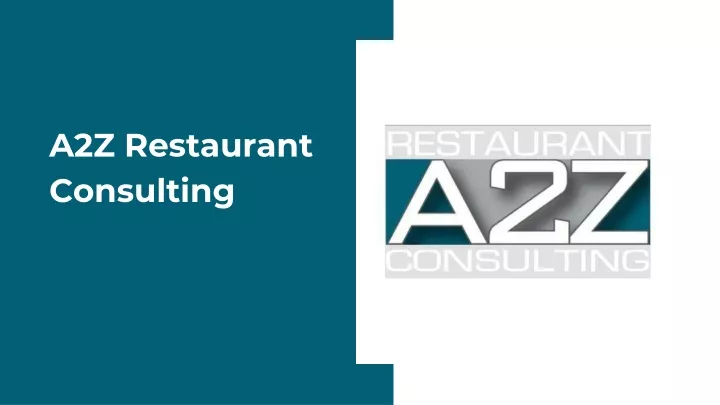 a2z restaurant consulting