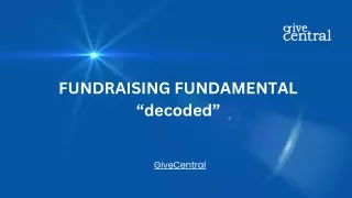 Fundraising Guide