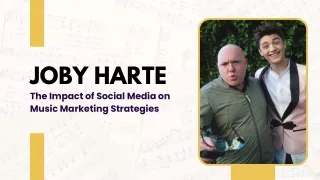 Joby Harte - The Impact of Social Media on Music Marketing Strategies