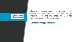 Dr. Klis Bakersfield Ca-obgyn.com
