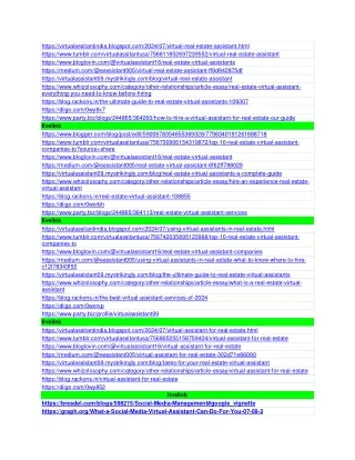 Links list dofollow