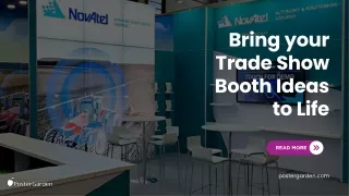 Bring your Trade Show Booth Ideas to Life | PosterGarden