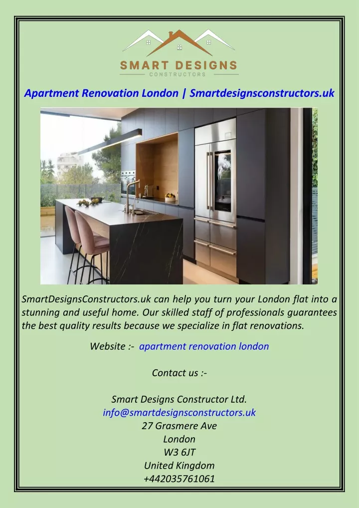 apartment renovation london