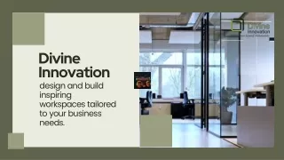 Modern Workspace Design  Modern Office Interior Designer in Delhi NCR  Divine Innovation