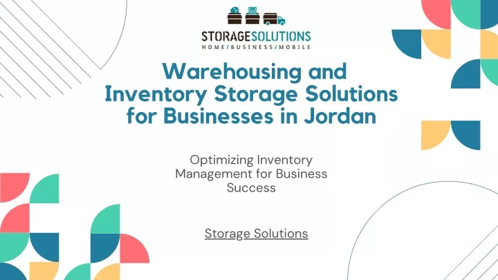 warehousing and inventory storage solutions