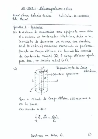 APX1-2022.1 - Eletromagnetismo e Óptica - Edson Galante Guedes.1