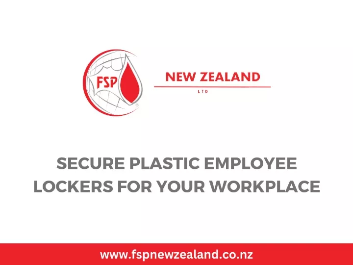 secure plastic employee lockers for your workplace