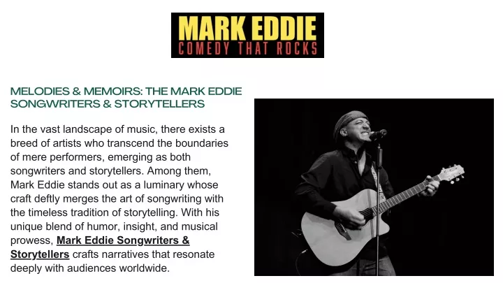 melodies memoirs the mark eddie songwriters